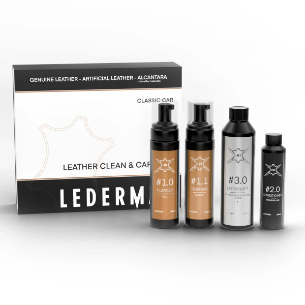 LEDERMAX Classic Car Clean& Care Set – Produktabbildung zur Orientierung