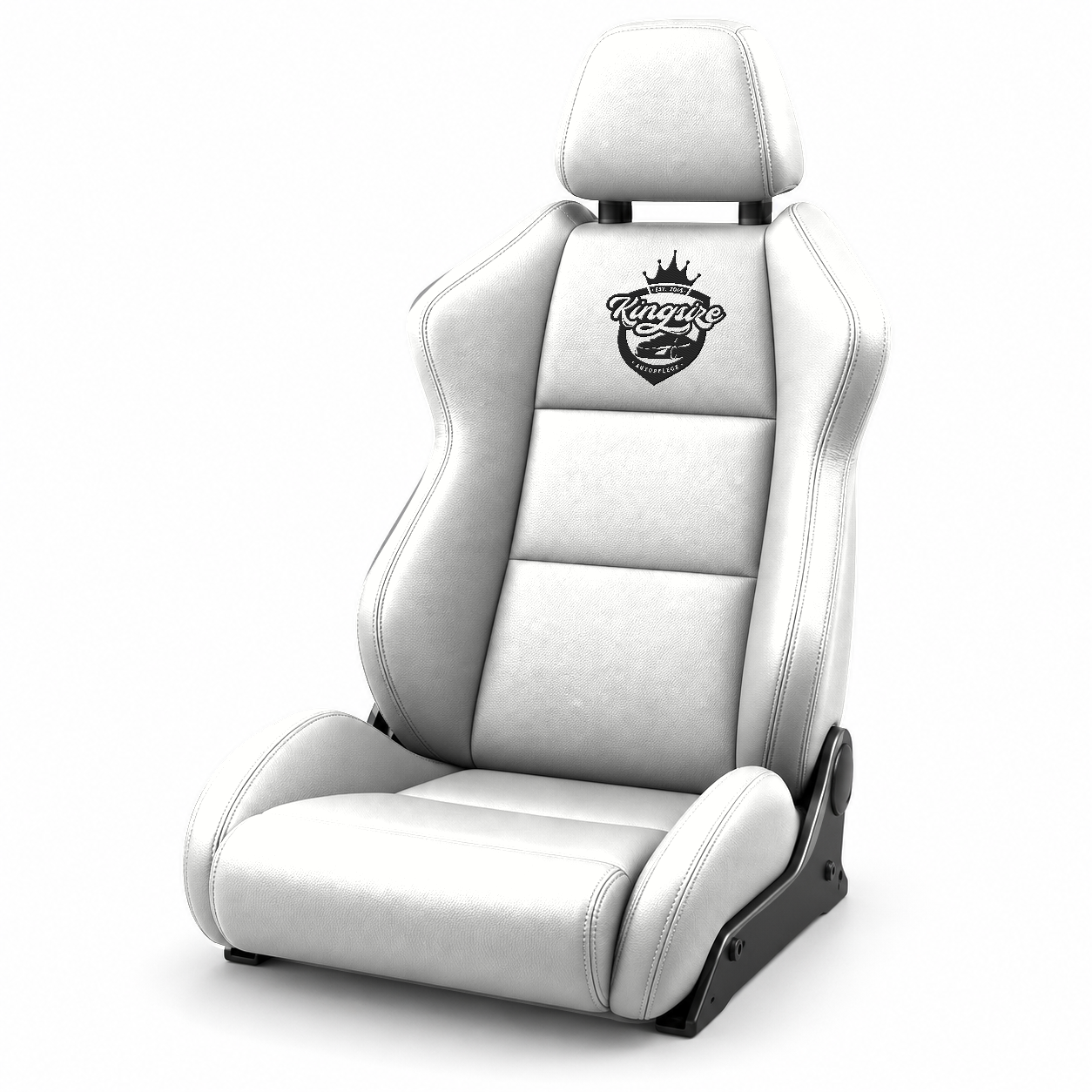 Lamborghini bianco leda als Sitzdarstellung